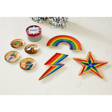 Dripping Rainbow Trinket Tray by Jonathan Adler - view 4