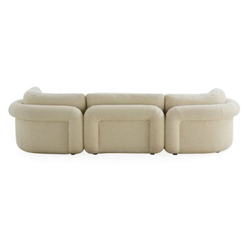 Pompidou 120" Modular Three-Piece Sectional by Jonathan Adler - view 6