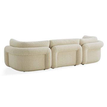 Pompidou 120" Modular Three-Piece Sectional by Jonathan Adler - view 7