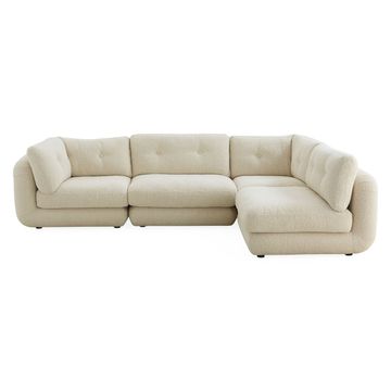 Pompidou 120" Modular Four-Piece Sectional by Jonathan Adler - view 2