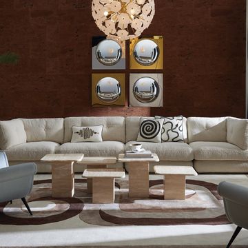 Pompidou 120" Modular Four-Piece Sectional by Jonathan Adler - view 5