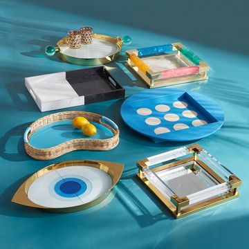 Oslo Leather Tray by Jonathan Adler - view 4