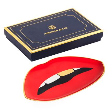 Lips Trinket Tray by Jonathan Adler - view 6