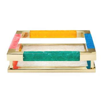 Mustique Square Tray by Jonathan Adler - view 5