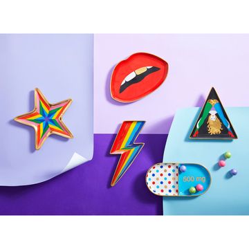 Lips Trinket Tray by Jonathan Adler - view 3