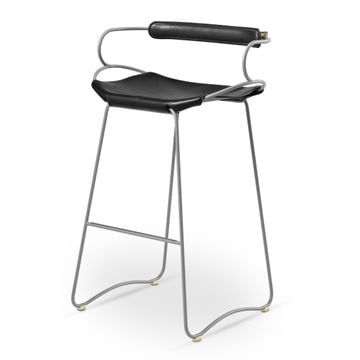 Taburete de bar Hug con respaldo - Hecho a mano y totalmente personalizable by Jover+Valls