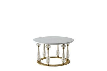 CRYSTAL low table - Made in Italy luxury classic design, bespoke projects by Jumbo Collection