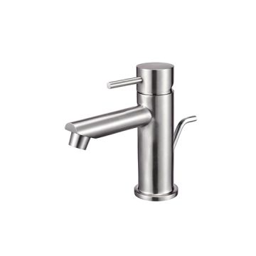 Candle Series - Basin Faucet W/Lift Rod (Stainless Steel) by JUSTIME