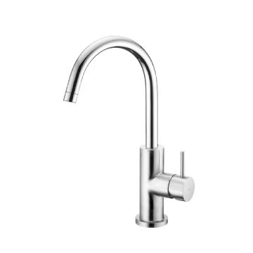 Still One Series - Kitchen Faucet (Brass) by JUSTIME