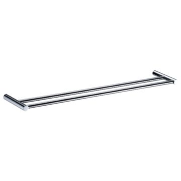 Still One Bathroom Accessories - Double Towel Bar (600mm) by JUSTIME