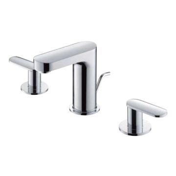 Charming Series - Two-Handle Basin Faucet W/ Lift Rod by JUSTIME