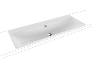 SILENIO BUILT-IN DOUBLE WASHBASIN by Kaldewei