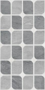 Cosmic Polished Grey Cream Decor 30x60 by Kale