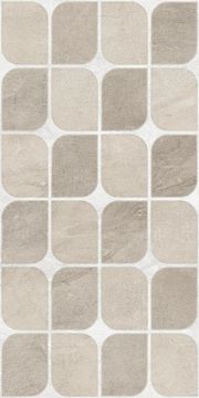 Cosmic Polished Taupe Cream Decor 30x60 by Kale
