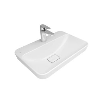 Zero 2.0 Semi Recessed Rectangular Washbasin 60X40 Cm by Kale
