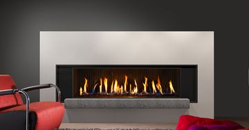 wKalfire - Gas fire - G160/41F - Front model by KALFIRE