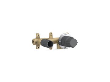 Foundations Ceramic valve for wall-mount single-control sink faucet by Kallista