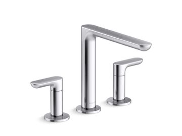 002 Deck-Mount Bath Faucet, Lever Handles by Kallista
