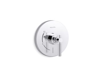 Central Park West Pressure balance trim, lever handle by Kallista