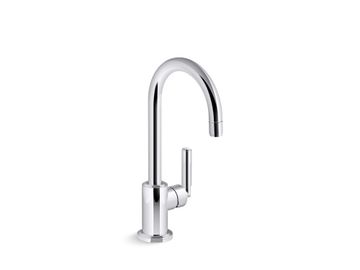 Vir Stil Minimal Single-handle bar sink faucet by Kallista