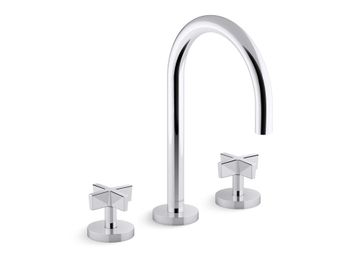 Sink Faucet, Gooseneck Spout, Cross Handles by Kallista - view 2