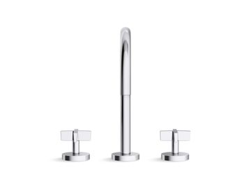 Sink Faucet, Gooseneck Spout, Cross Handles by Kallista - view 3