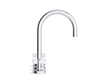 Sink Faucet, Gooseneck Spout, Cross Handles by Kallista - view 4