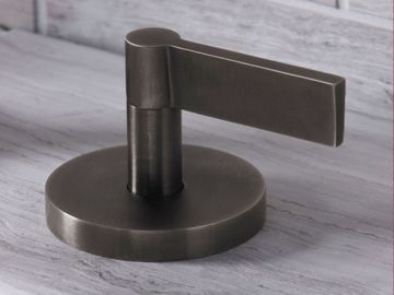 SINK FAUCET, GOOSENECK SPOUT, LEVER HANDLES by Kallista - view 7