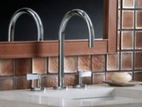 SINK FAUCET, GOOSENECK SPOUT, LEVER HANDLES by Kallista - view 8