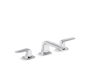 Per Se Sink Faucet, Low Spout, Lever Handles by Kallista