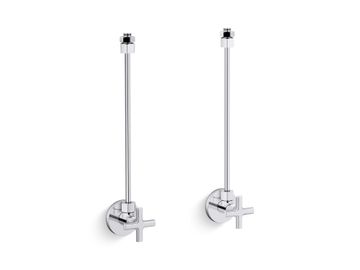 Foundations Sink supply valves, two-pack by Kallista