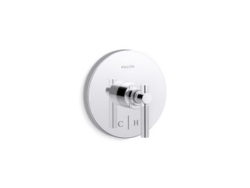 Central Park West Thermostatic trim, lever handle by Kallista
