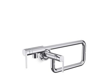 Juxtapose Wall-Mount Pot Filler by Kallista