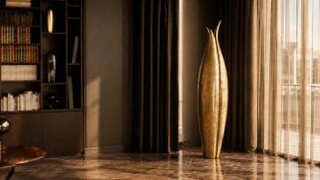 AGAVE K8003 - Resin decorative vase by KARPA