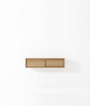 Aequilibris Hanging Cabinet with 2 Drawers by KARPENTER