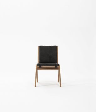 Chair w Leather by KARPENTER
