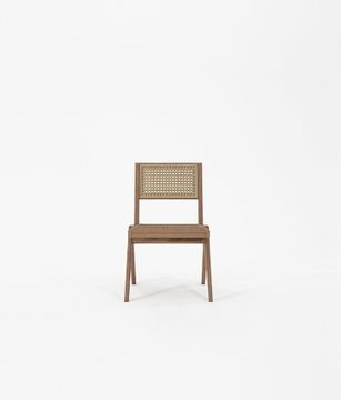Chair w Natural Rattan by KARPENTER