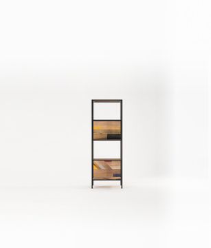Planke Vertical Rack 4 Compartments by KARPENTER