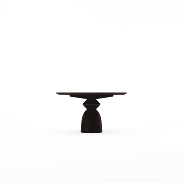 Staccato Round Coffee Table Kuro Wenge by KARPENTER