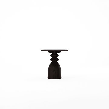 Staccato Square Side Table Kuro Wenge by KARPENTER