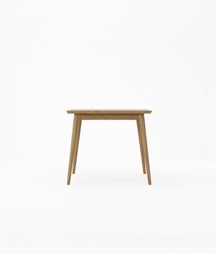 Vintage Outdoor Square Dining Table 90 by KARPENTER
