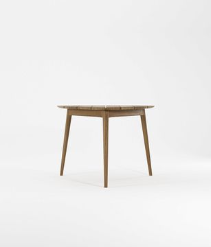 Vintage Outdoor Tripod Dining Table 110 by KARPENTER
