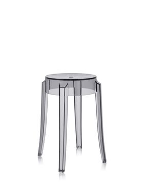 Charles ghost 46 cm (2 stools)  by Kartell - view 2
