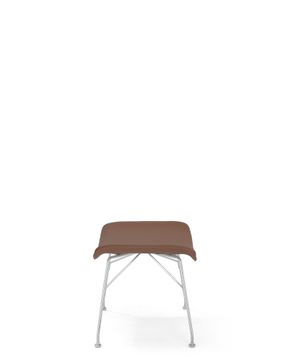 S/wood slatted ash/leather seat  by Kartell - view 4