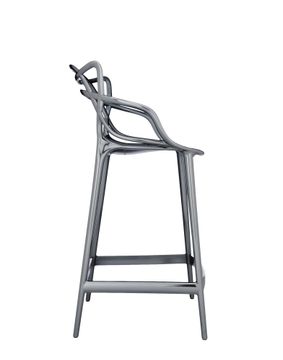 Masters stool metal  by Kartell - view 4