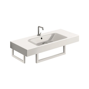 CENTO 3550-9116-9120 - Washbasin 100x45 towel rail by Kerasan