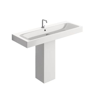 CENTO 3583-3570 - Washbasin 100x45 whit pedestal by Kerasan