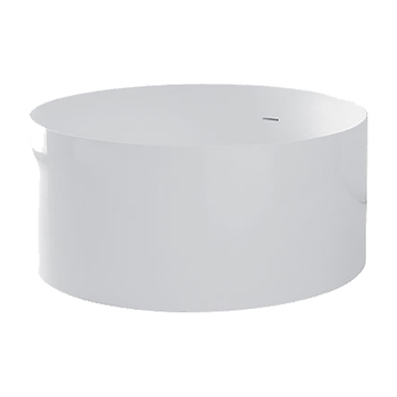 BATHTUBS 7436-7437 - G&M round polymineral bathtub by Kerasan