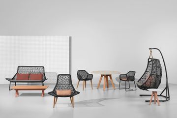 Maia Dining Armchair Teak Legs by Kettal - view 6