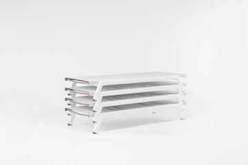 Molo Deckchair with Small Wheels by Kettal - view 5